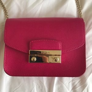 Furla Metropolis Mini bag hot pink